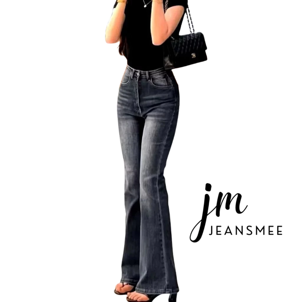 jeansmee - Highwaist Cutbray Jeans Retro 114 - Celana Jeans Cutbray Premium